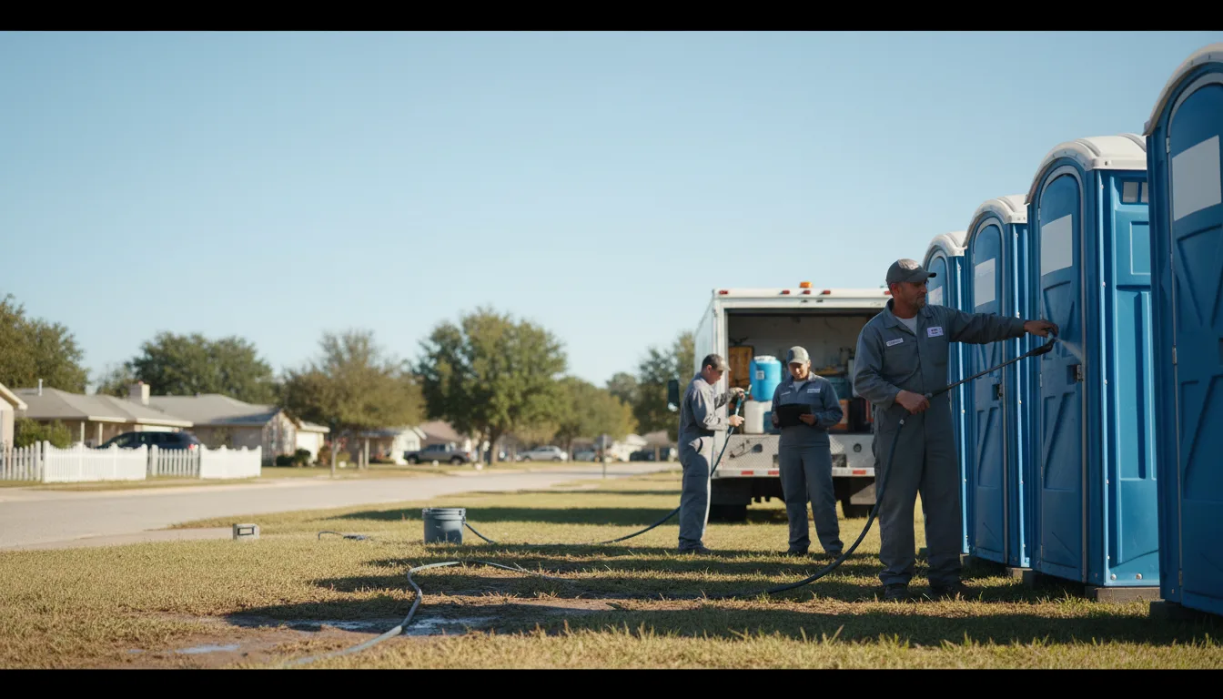 Long-Term Portable Toilet Rental in Moweaqua, IL near me